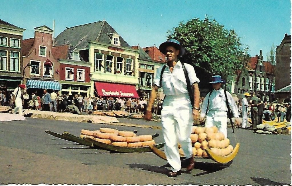 Alkmaar- -Kaasdragers., Verzenden, 1960 tot 1980, Ongelopen, Noord-Holland