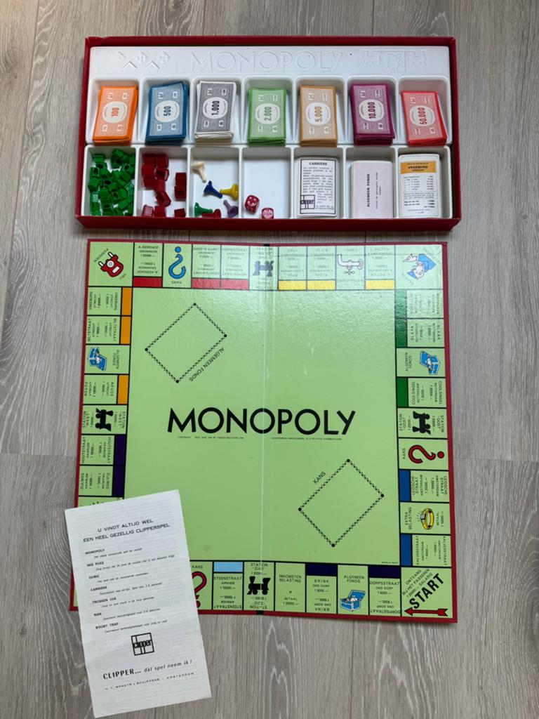 Monopoly Bordspel - Klassieke Editie, Hobby en Vrije tijd, Gezelschapsspellen | Bordspellen, Drie of vier spelers, Ophalen, Gebruikt