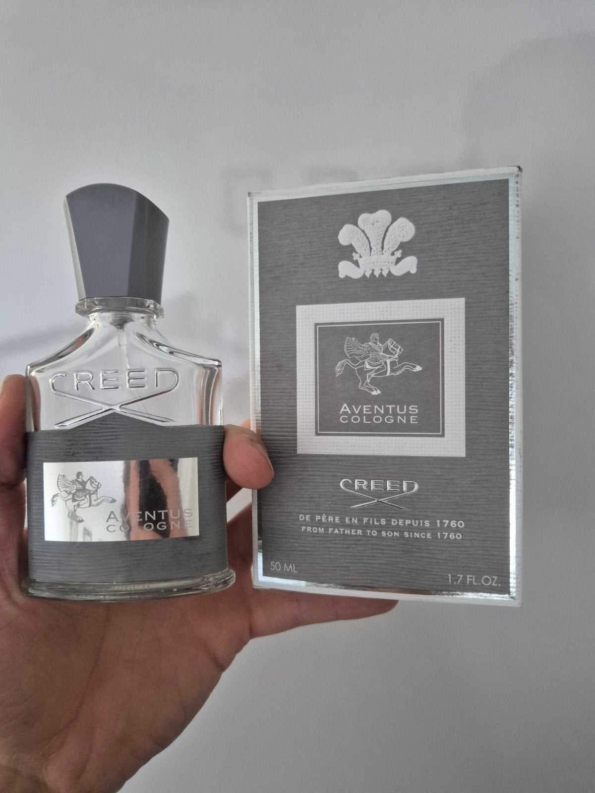 Creed Aventus Cologne 25/50 ml, Ophalen of Verzenden, Gebruikt