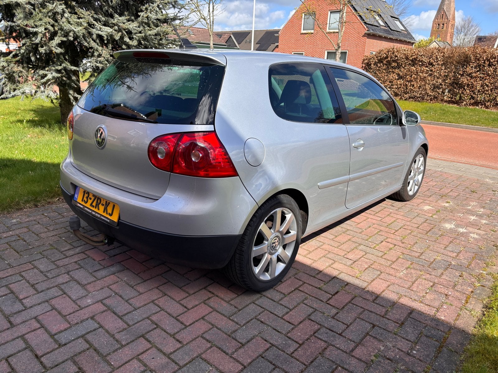 Volkswagen Golf 1.4 TSI 103KW 2008 Grijs, Auto's, Voorwielaandrijving, 4 cilinders, Handgeschakeld, Zilver of Grijs