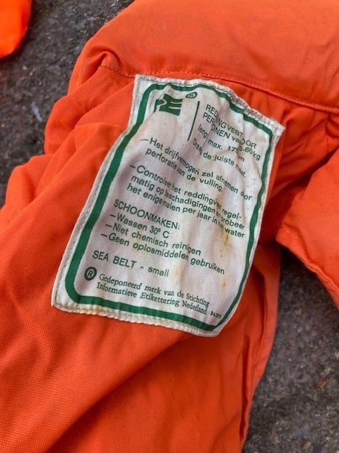 reddingsvest oranje, Watersport en Boten, Ophalen, Gebruikt, Dame of Heer, Reddingsvest of Zwemvest