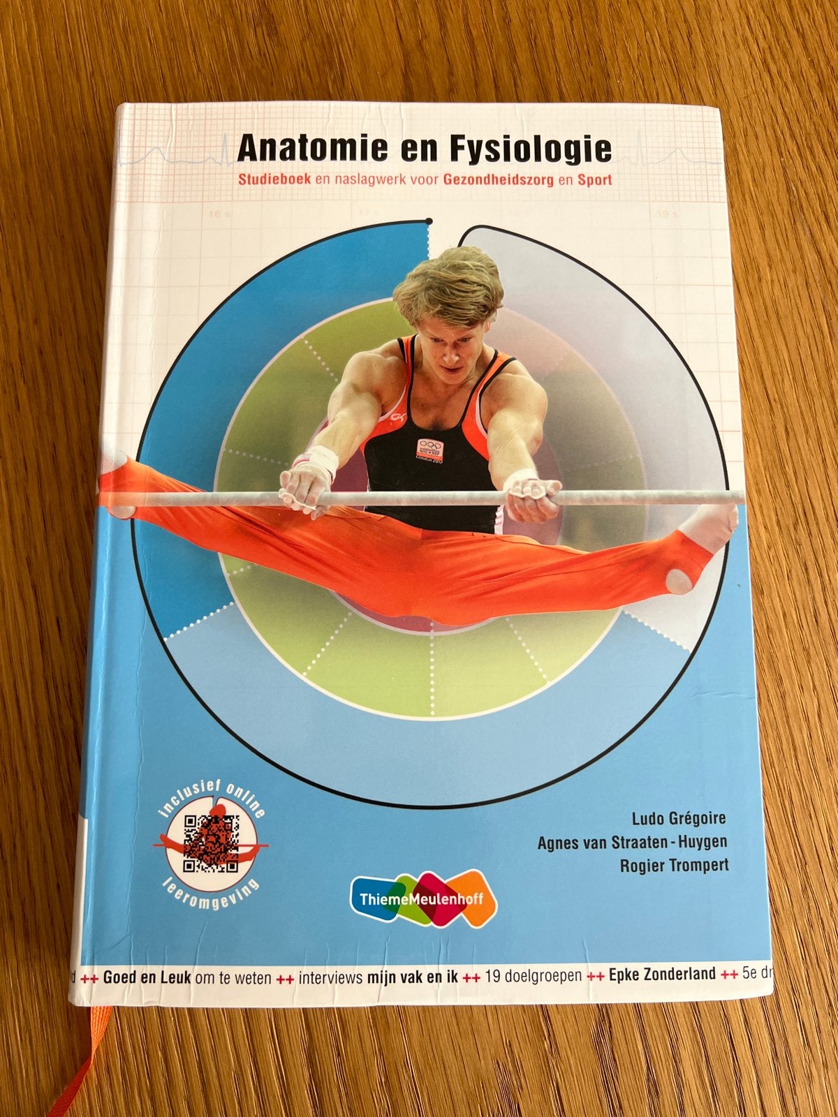 Anatomie en Fysiologie - Studieboek Gezondheidszorg en Sport, Boeken, Ophalen of Verzenden, Beta, Zo goed als nieuw, HBO