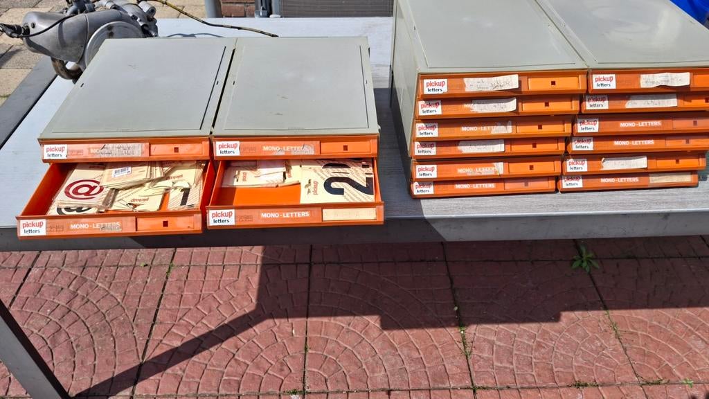 Pick up letters, Ophalen of Verzenden, Meerdere stickers