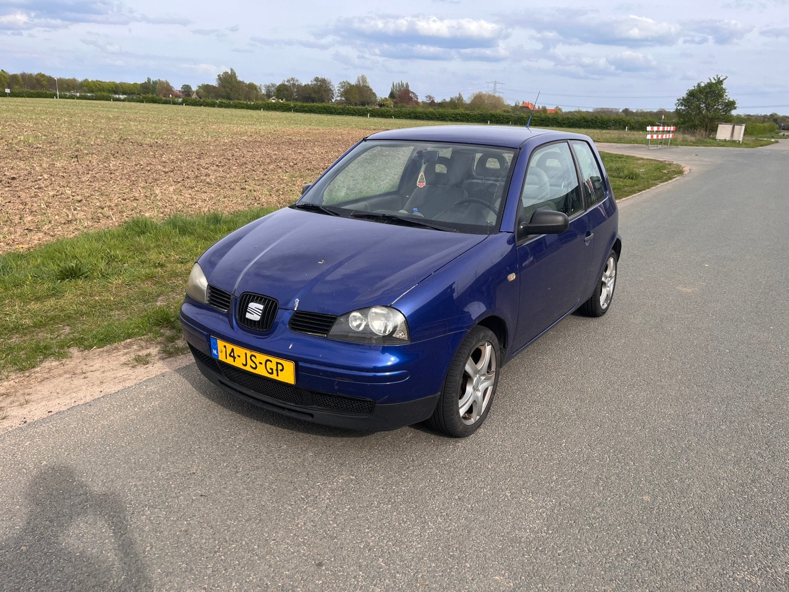 Seat Arosa 1.4 44KW 2002 Blauw lage km stand, Auto's, Voorwielaandrijving, 31 €/maand, Origineel Nederlands, Handgeschakeld