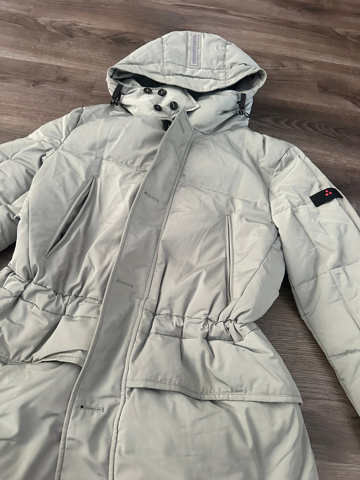 Peuterey winterjas als nieuw! Mintgroen, maat M, Ophalen, Zo goed als nieuw, Groen