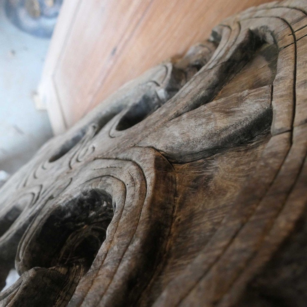 Houten Paneel SUMATRA Indonesie DV5 Batak Minangkabau, Antiek en Kunst, Ophalen of Verzenden