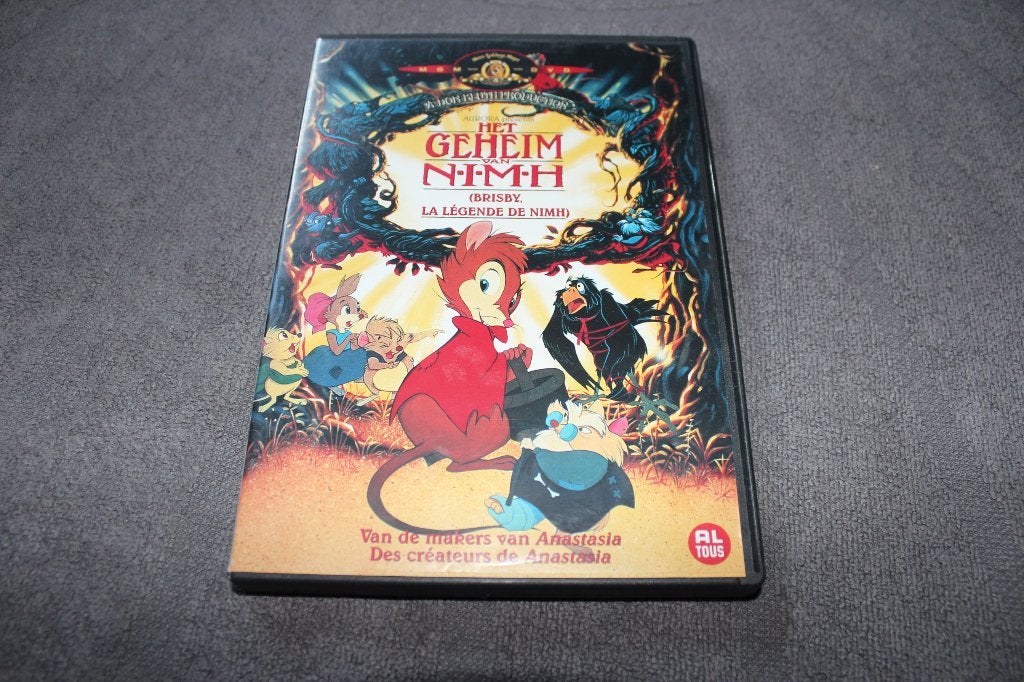 DVD The Secret of Nimh / Het Geheim van Nimh, Tekenfilm, Nederlands, Ophalen of Verzenden, Gebruikt