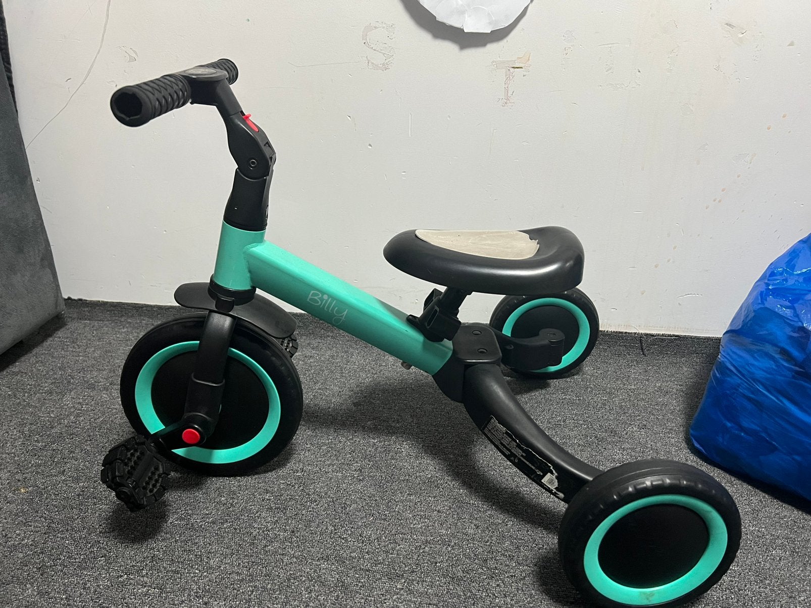 Billy loopfiets en driewieler, Ophalen of Verzenden, Zo goed als nieuw