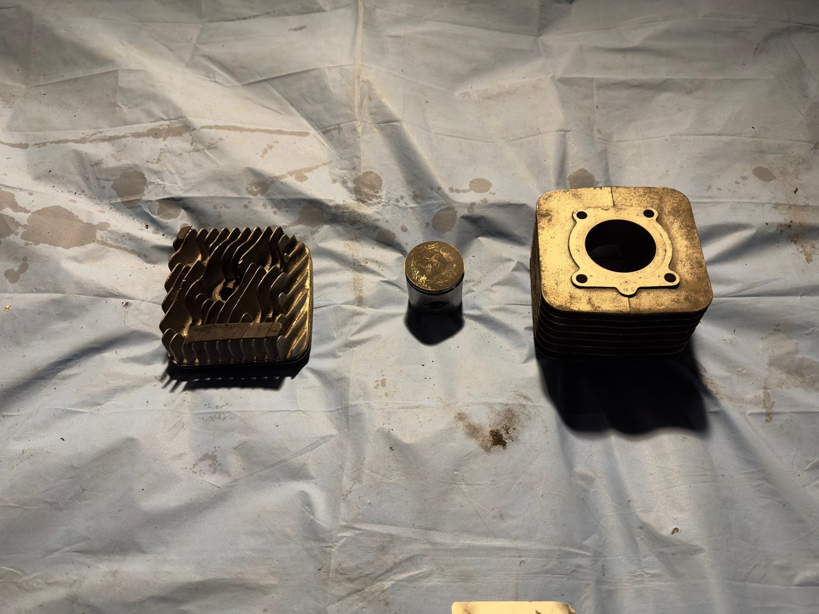125cc ac cilinder, Ophalen of Verzenden, Gebruikt, Cilinder