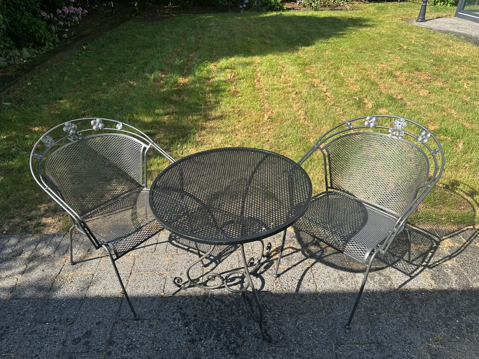 Ketler tuinset met 6 stoelen en 1 tafel, Ophalen, Gebruikt, Eettafel, Tuinset