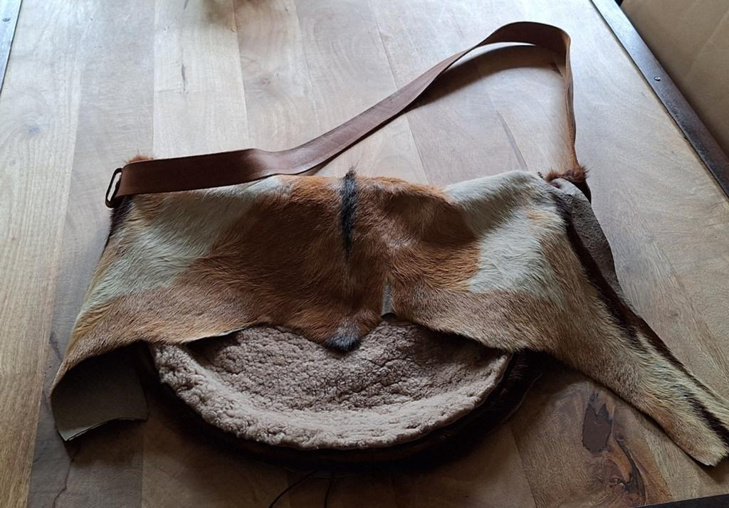 Sjamanen drum tas van gerecyceld materiaal, Ophalen of Verzenden