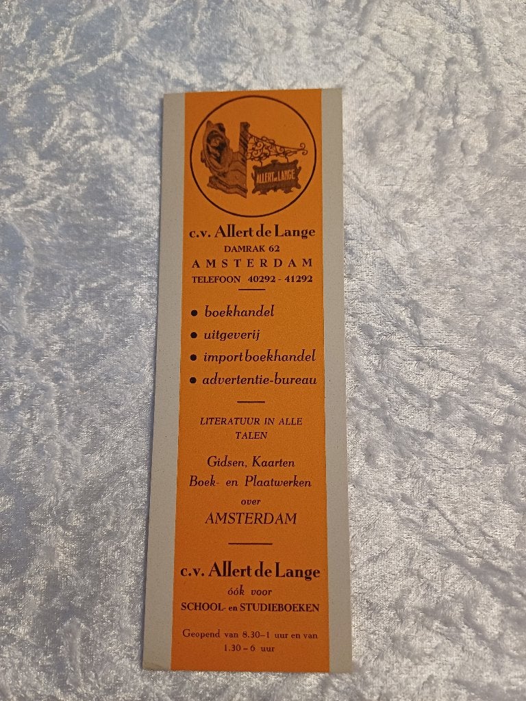 c.v. Allert de Lange Amsterdam, Verzamelen, Verzenden, Gebruikt