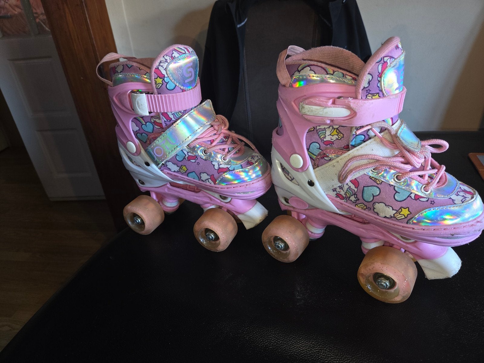Verstelbare rolschaatsen voor kinderen, maat 30 t/m 33, Ophalen, Kinderen, Verstelbaar, Gebruikt