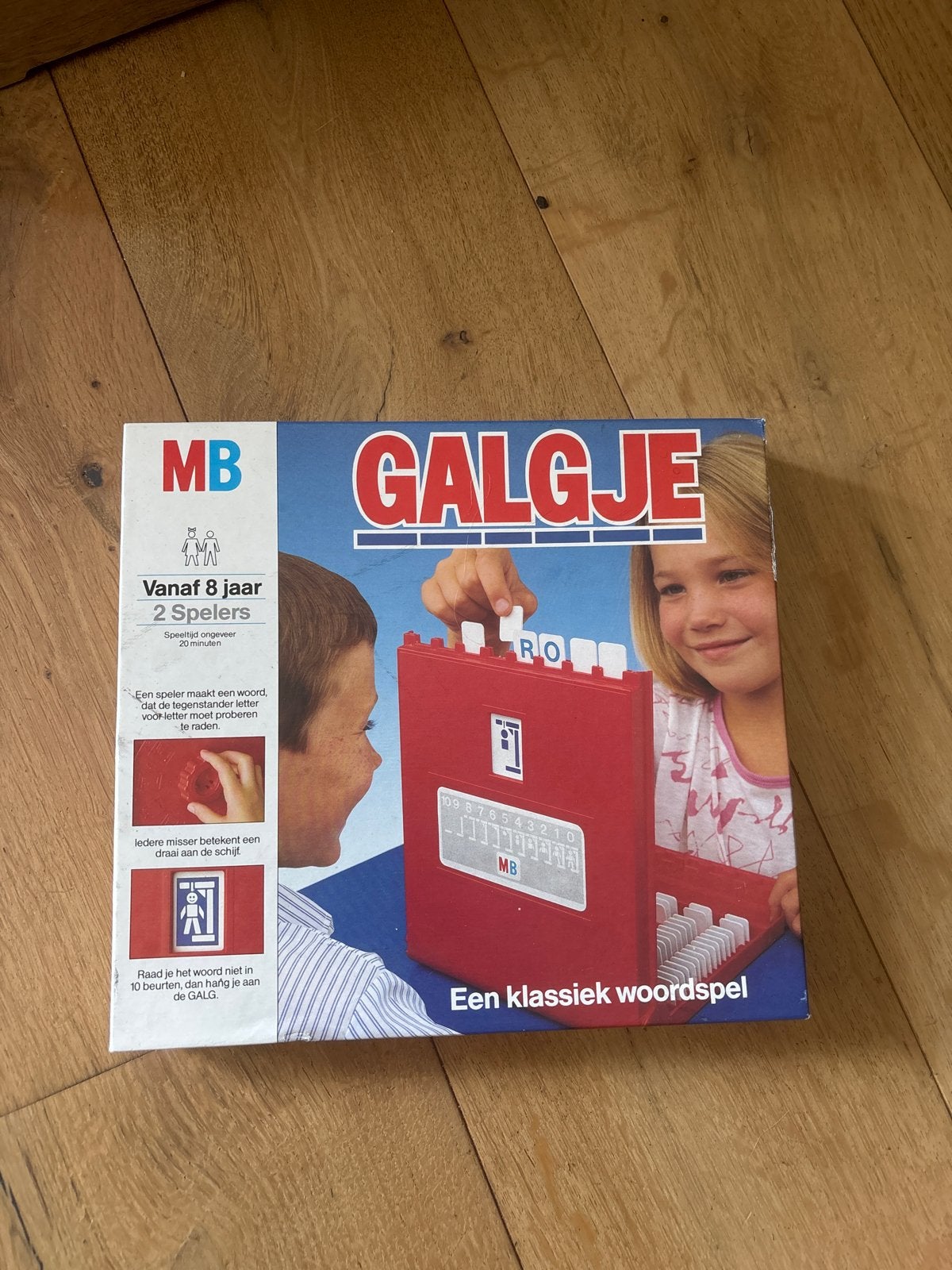 MB Galgje - Klassiek Woordspel, Hobby en Vrije tijd, Een of twee spelers, Ophalen of Verzenden, Gebruikt