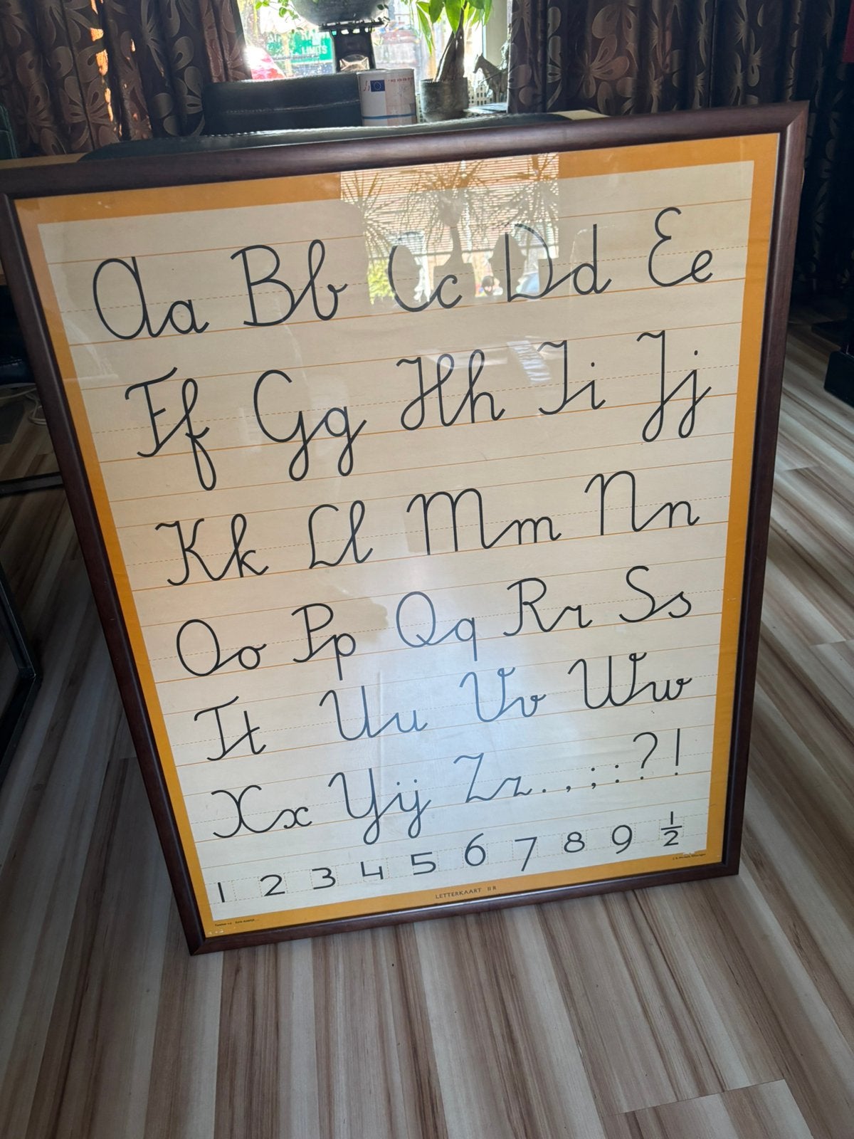 Wolters Letterkaart orgineel, Antiek en Kunst, Ophalen of Verzenden, Overige thema's