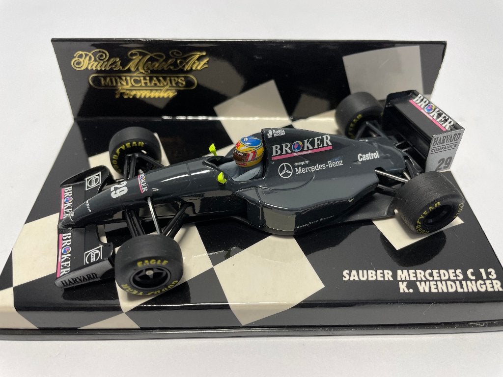 Sauber Mercedes C13 K. Wendlinger 1994, Ophalen of Verzenden, Zo goed als nieuw, Formule 1