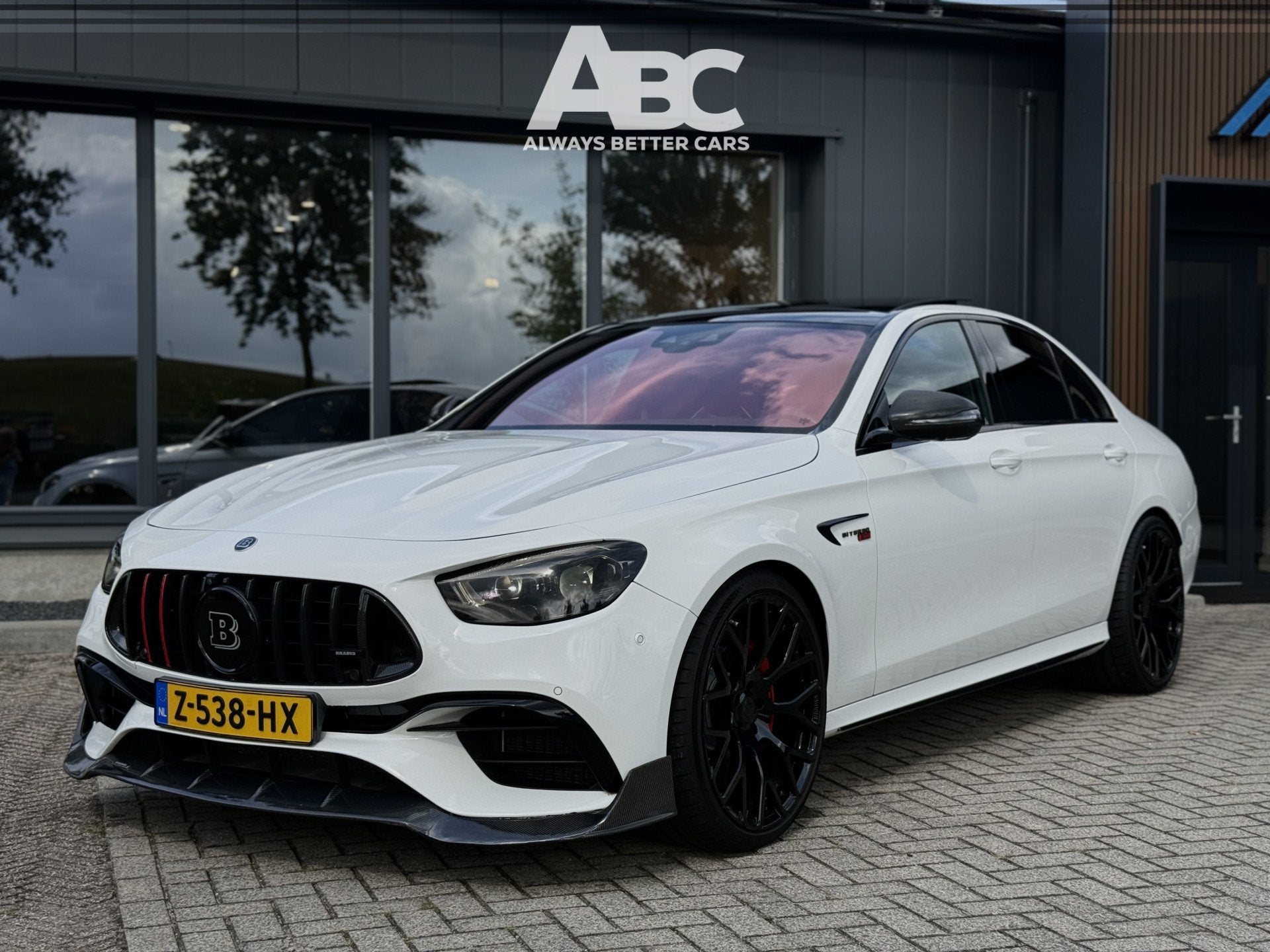 Mercedes-Benz E-Klasse AMG 63 S 4MATIC+ BRABUS 800, Automaat, Gebruikt, Wit, Leder