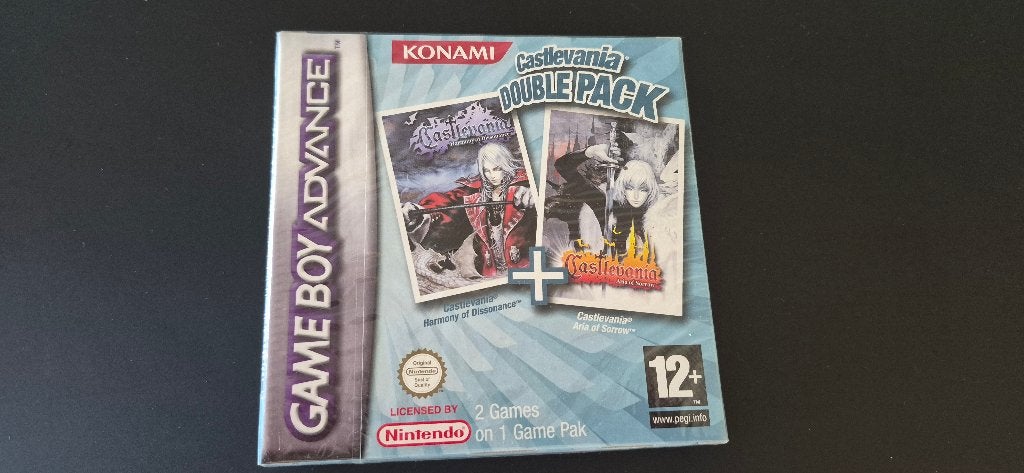 Castlevania Double Pack (GBA) – Sealed, Avontuur en Actie, Vanaf 18 jaar, 1 speler, Nieuw