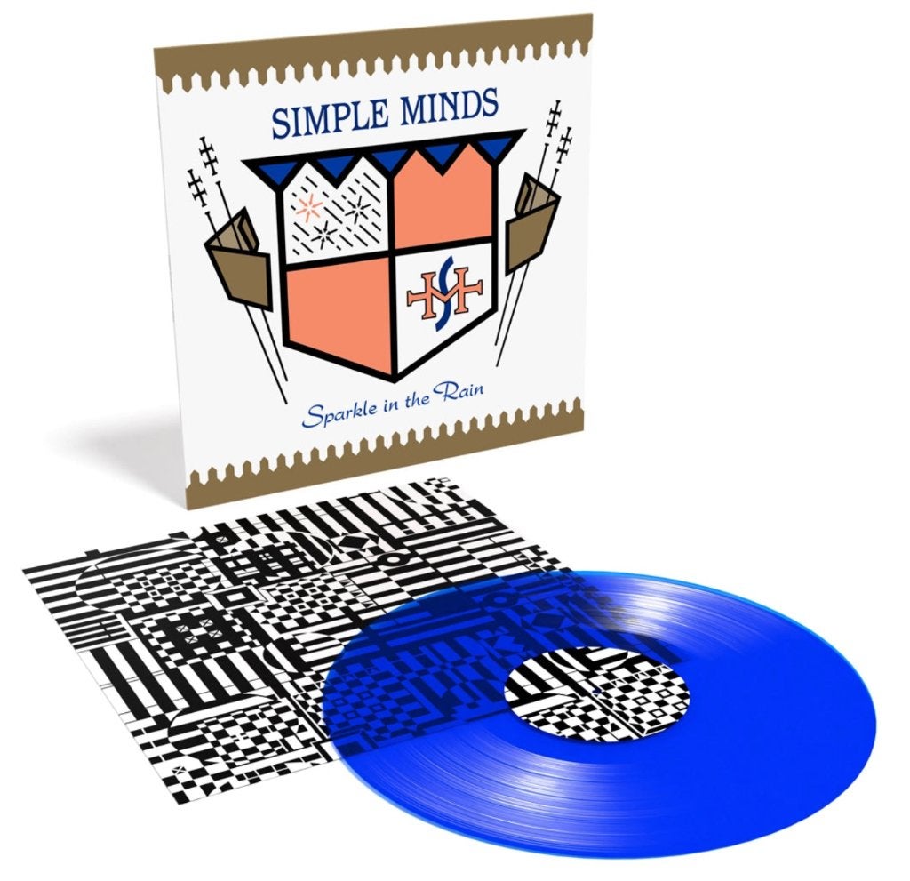 Vinyl LP Simple Minds Sparkle In The Rain BLUE NIEUW, LP, Colored vinyl, Pop, Ophalen of Verzenden