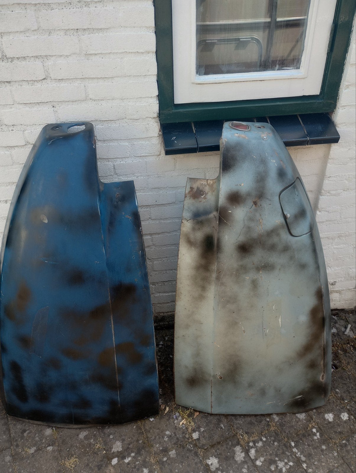 Citroen DS plaatwerk, Ophalen, Achter, Citroën, Spatbord