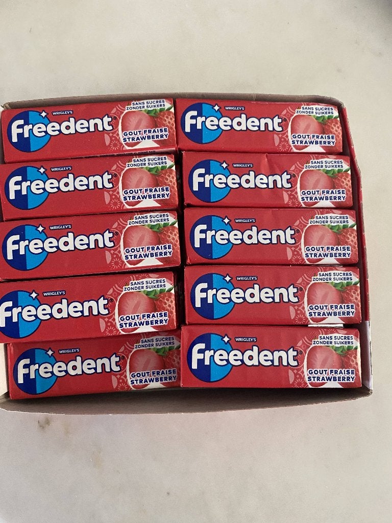 WRIGLEY'S FREEDENT  KAUWGOM, Ophalen of Verzenden, Nieuw
