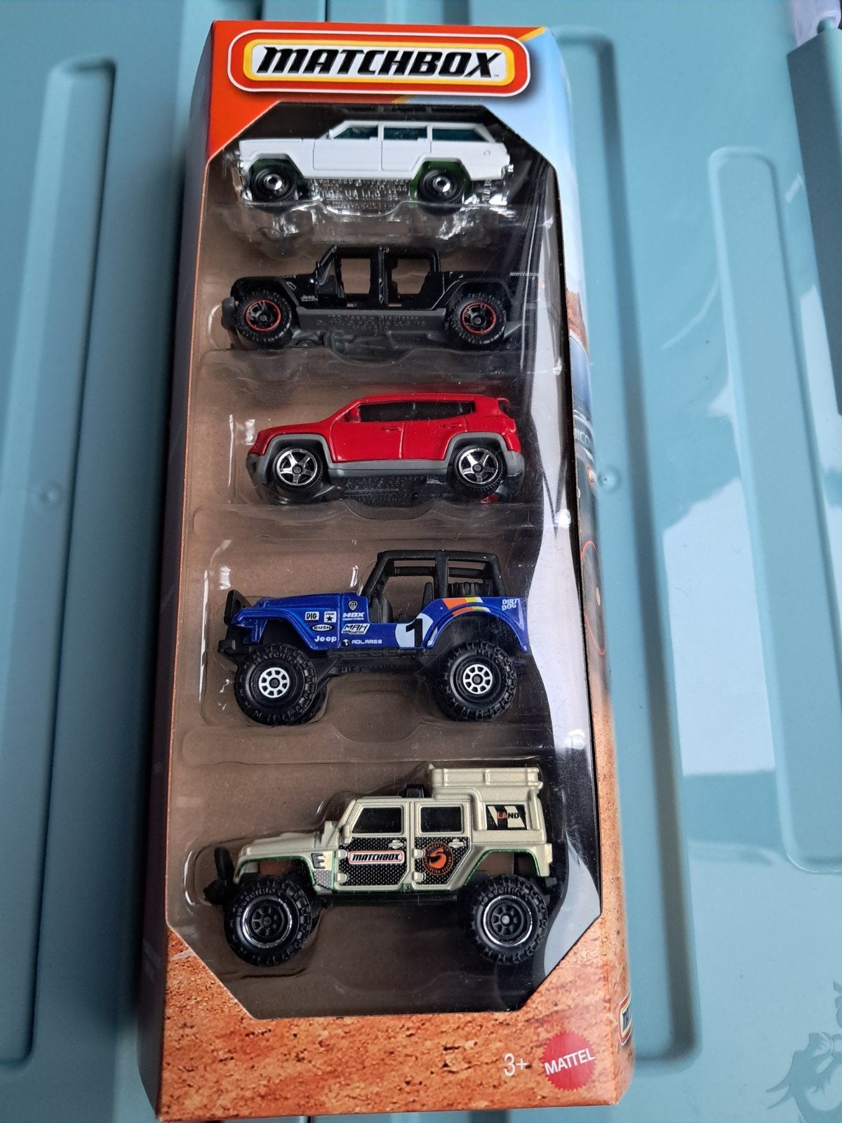Matchbox Jeep 5 pack nieuw Renegade Wagoneer Gladiator, Ophalen of Verzenden, Nieuw, Auto