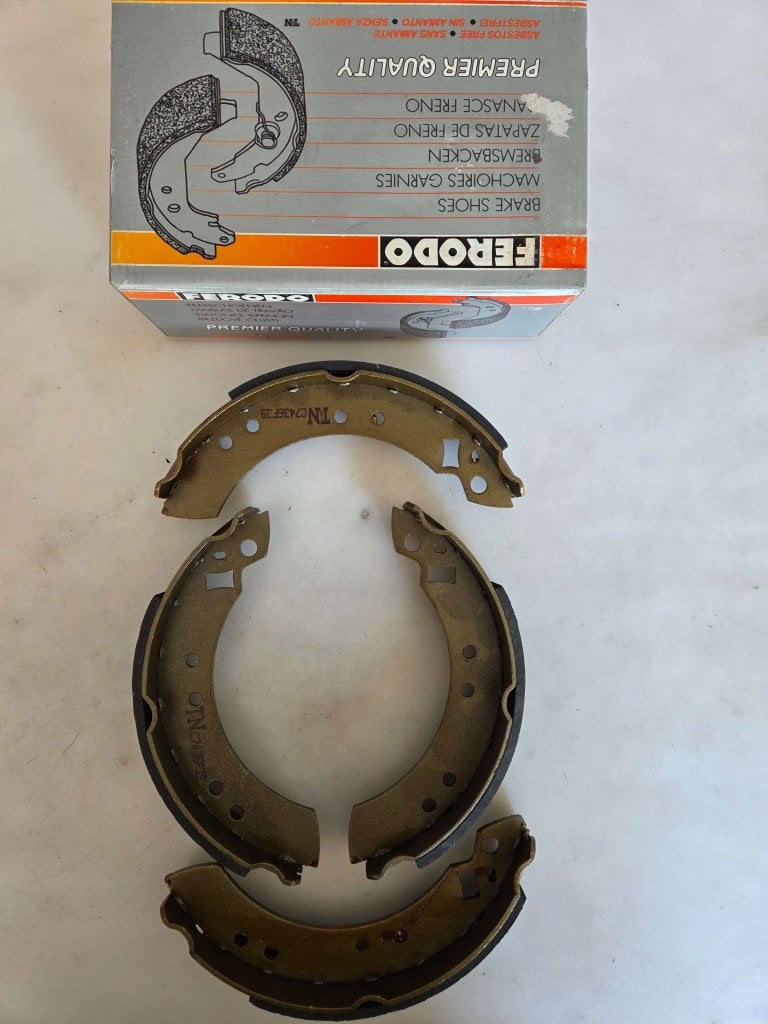 Set Remschoenen Daf 46 66 Ford Capri Escort Hyundai Pony Vol, Niet ingevuld, Niet ingevuld, Niet ingevuld, Hyundai