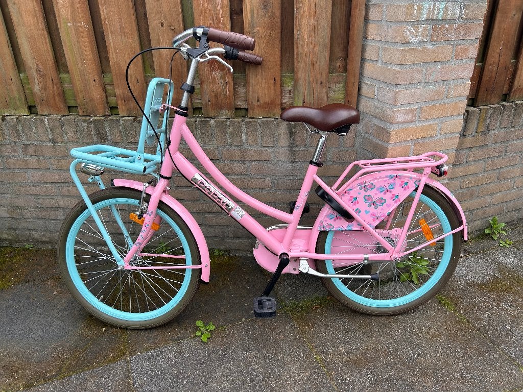 Popal meisjesfiets 20 inch, Fietsen en Brommers, Ophalen, Versnellingen, Zo goed als nieuw, Popal