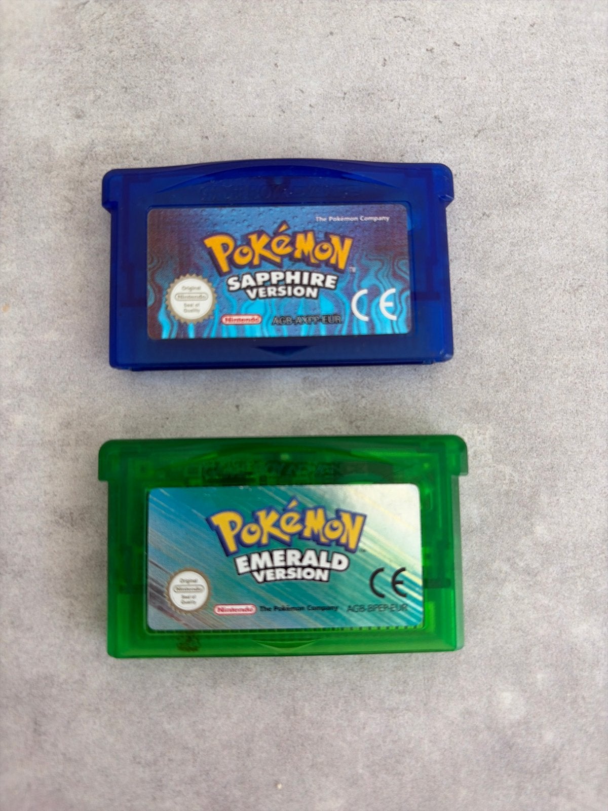 Pokémon Sapphire & Emerald Version (Game Boy Advance), Spelcomputers en Games, Games | Nintendo Game Boy, Gebruikt, 1 speler, Ophalen of Verzenden