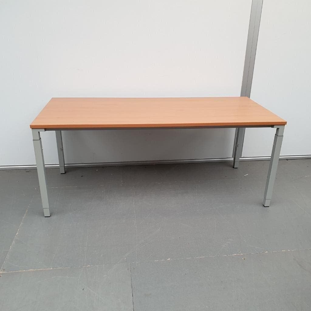 Steelcase bureau werktafel werkplek 180x80 cm beuken blad