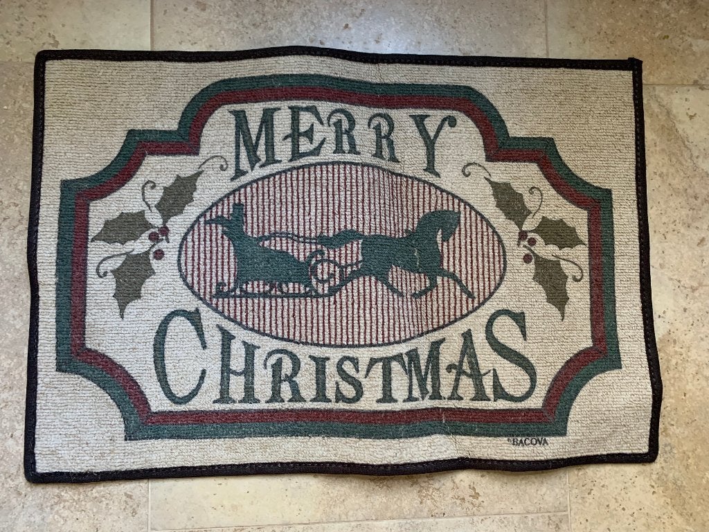 Mat / Deurmat 'Kerst' "Merry Christmas" Nieuw, Diversen, Ophalen of Verzenden, Nieuw