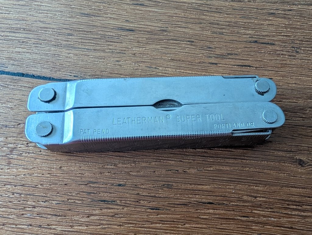 Vintage Leatherman super tool pad pent multitool, Ophalen of Verzenden, Zo goed als nieuw
