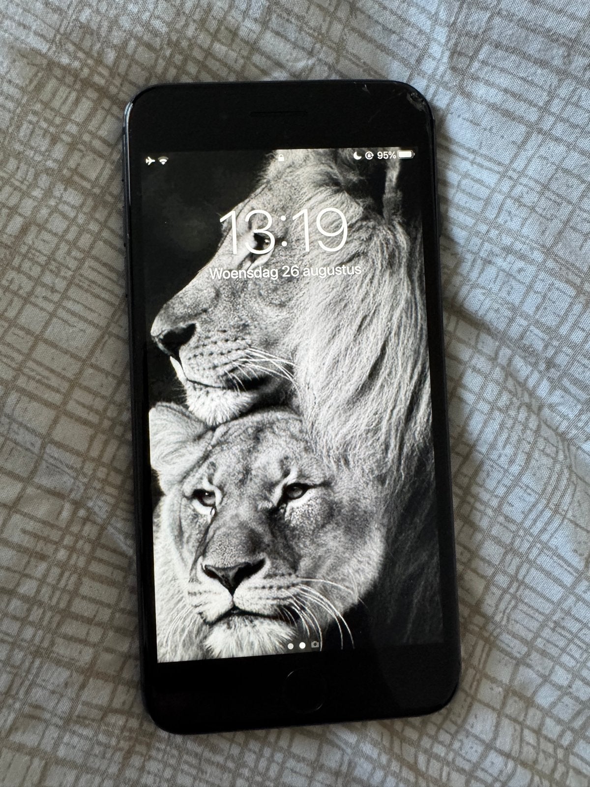 iPhone 8 Plus Zwart 64gb - Gebruikt met beschadigingen, Telecommunicatie, Mobiele telefoons | Apple iPhone, Gebruikt, Verzenden