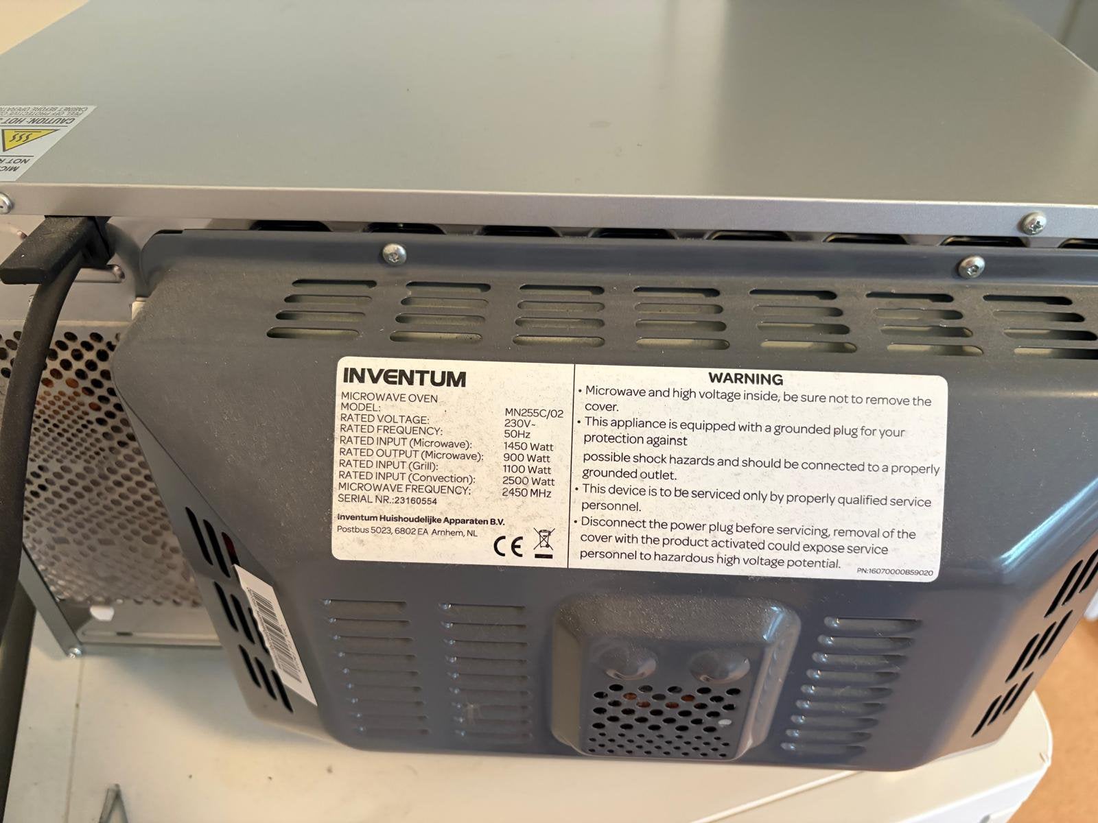Foto 2 van Inventum RVS Combimagnetron MN255C | Hetelucht | SNEL WEG