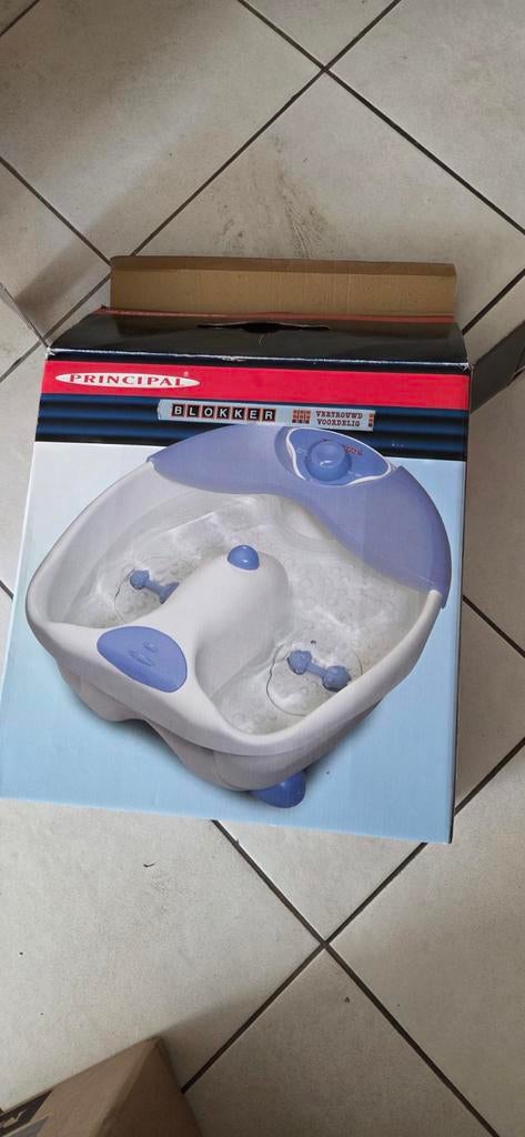 Voetenbad Principal met massage functie, Witgoed en Apparatuur, Persoonlijke-verzorgingsapparatuur, Ophalen, Zo goed als nieuw