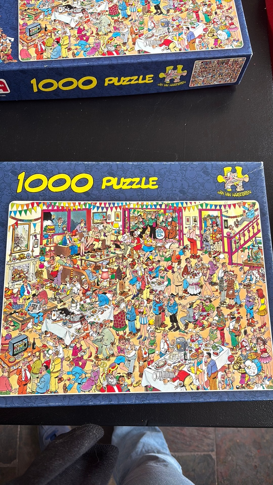 Puzzel Jan van Haasteren, Ophalen of Verzenden, 500 t/m 1500 stukjes, Zo goed als nieuw, Legpuzzel
