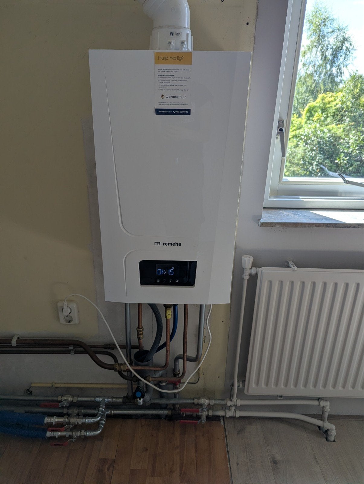 Remeha Tzerra Ace 35C | pas bijna 3 jaar oud | cv ketel, 30 tot 80 cm, Hoog rendement (Hr), Cv-ketel of Combi-ketel, Minder dan 60 cm