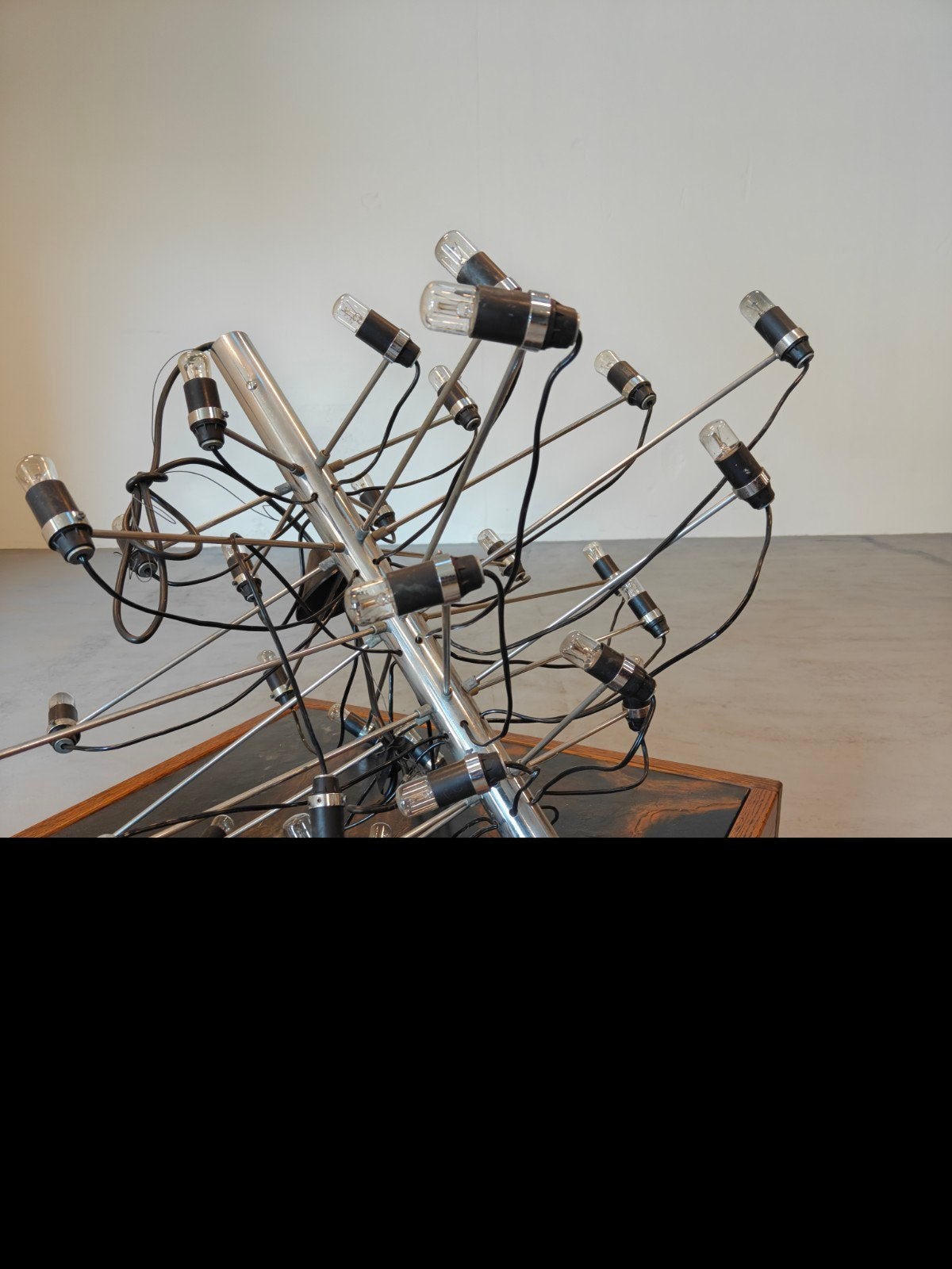 Unieke vintage sputnik lamp - Jaren '70 design, Ophalen of Verzenden