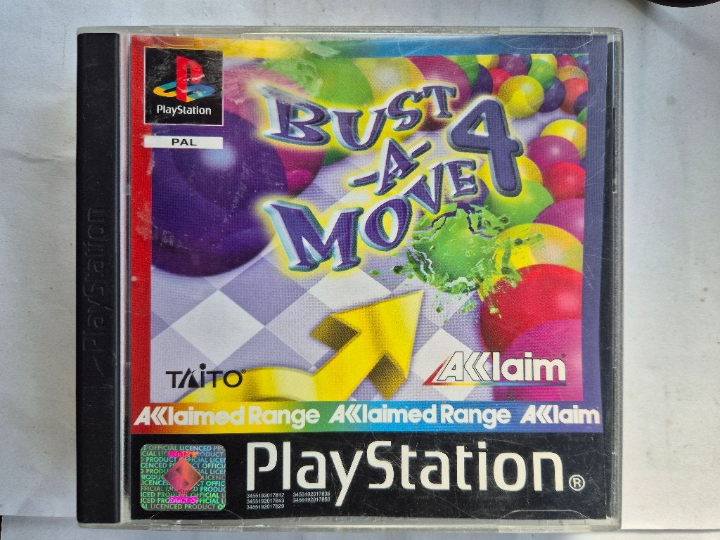 BUST A MOVE 4, Gebruikt, 1 speler, Racen en Vliegen, Ophalen of Verzenden