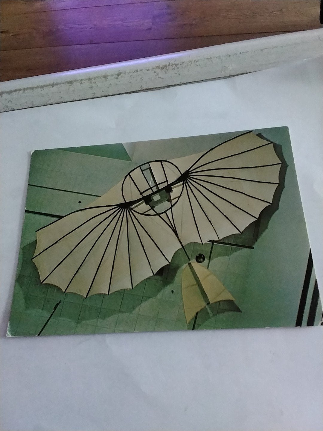 Historische Smithsonian Ansichtkaart - Otto Lilienthal, Ophalen of Verzenden