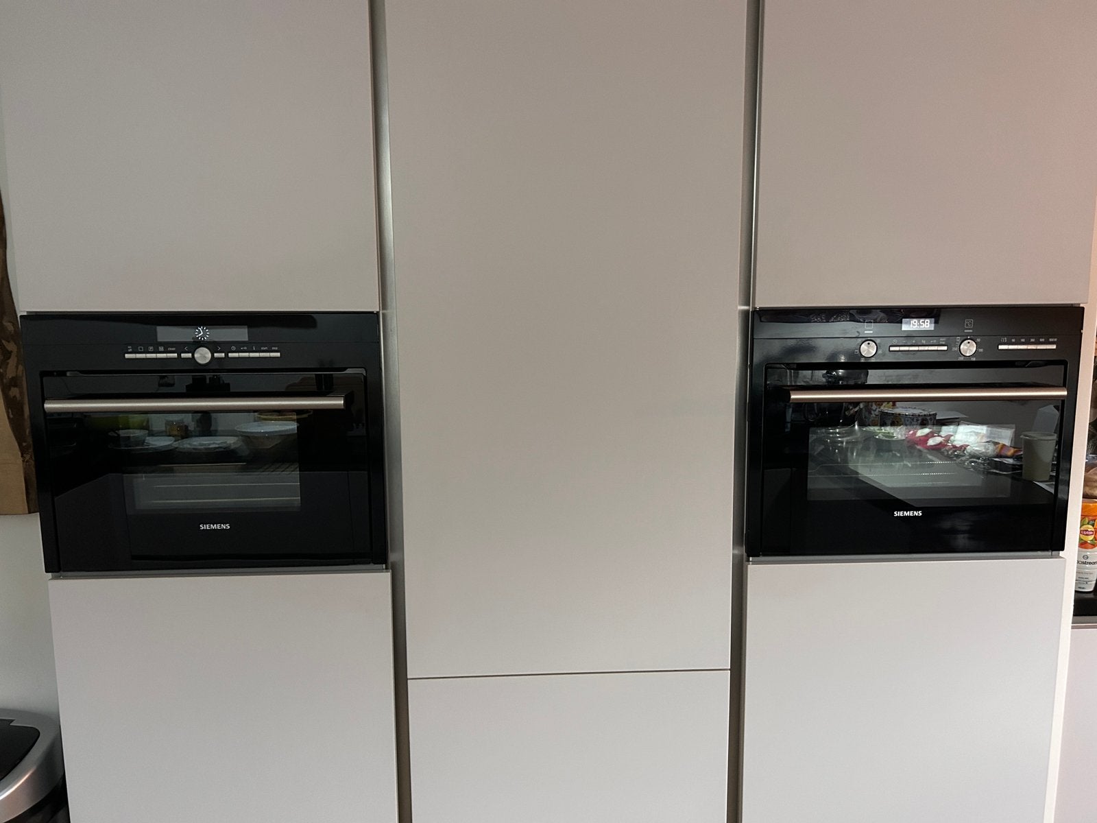 Set siemens combi magnetron en combi stoom oven, Ophalen, Zo goed als nieuw