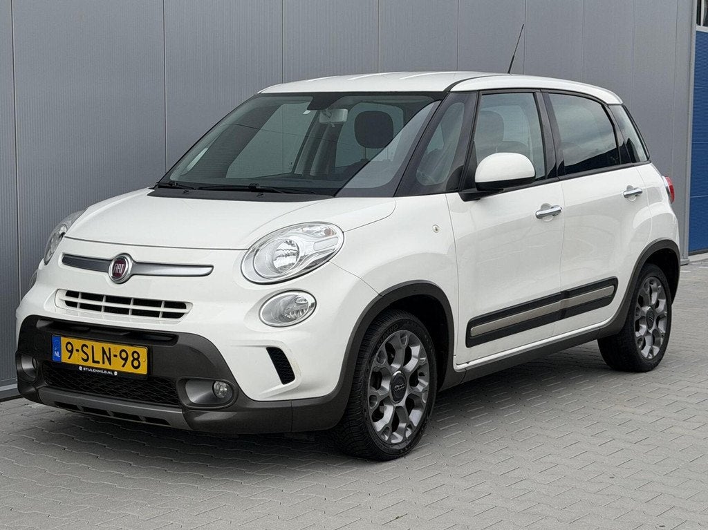 Fiat 500 L 0.9 TwinAir Trekking - 159.000km - NL auto - NAP, Auto's, Fiat, Voorwielaandrijving, Gebruikt, Euro 6, Wit