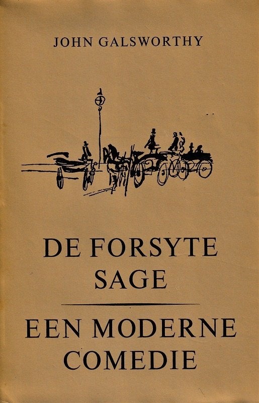 DE FORSYTE SAGE en EEN MODERNE KOMEDIE - John Galsworthy, Ophalen of Verzenden, Zo goed als nieuw
