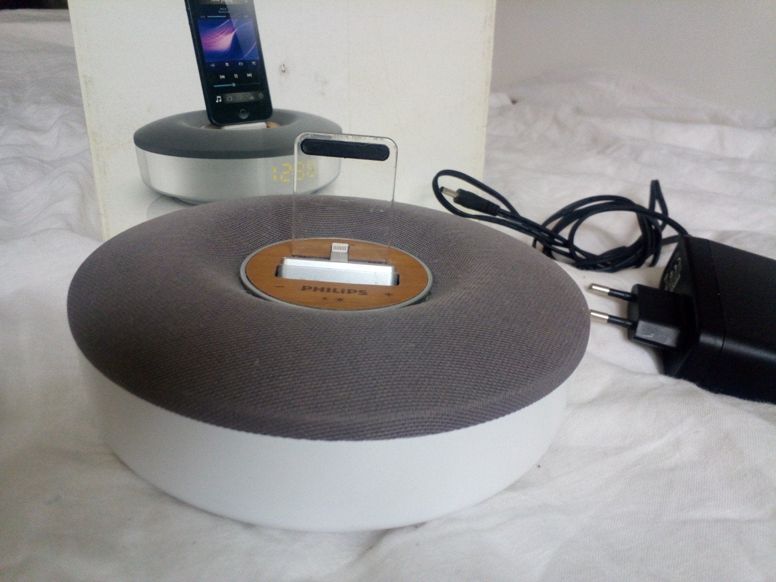 Philips wekker docking speaker voor iPhone lightning, Ophalen of Verzenden