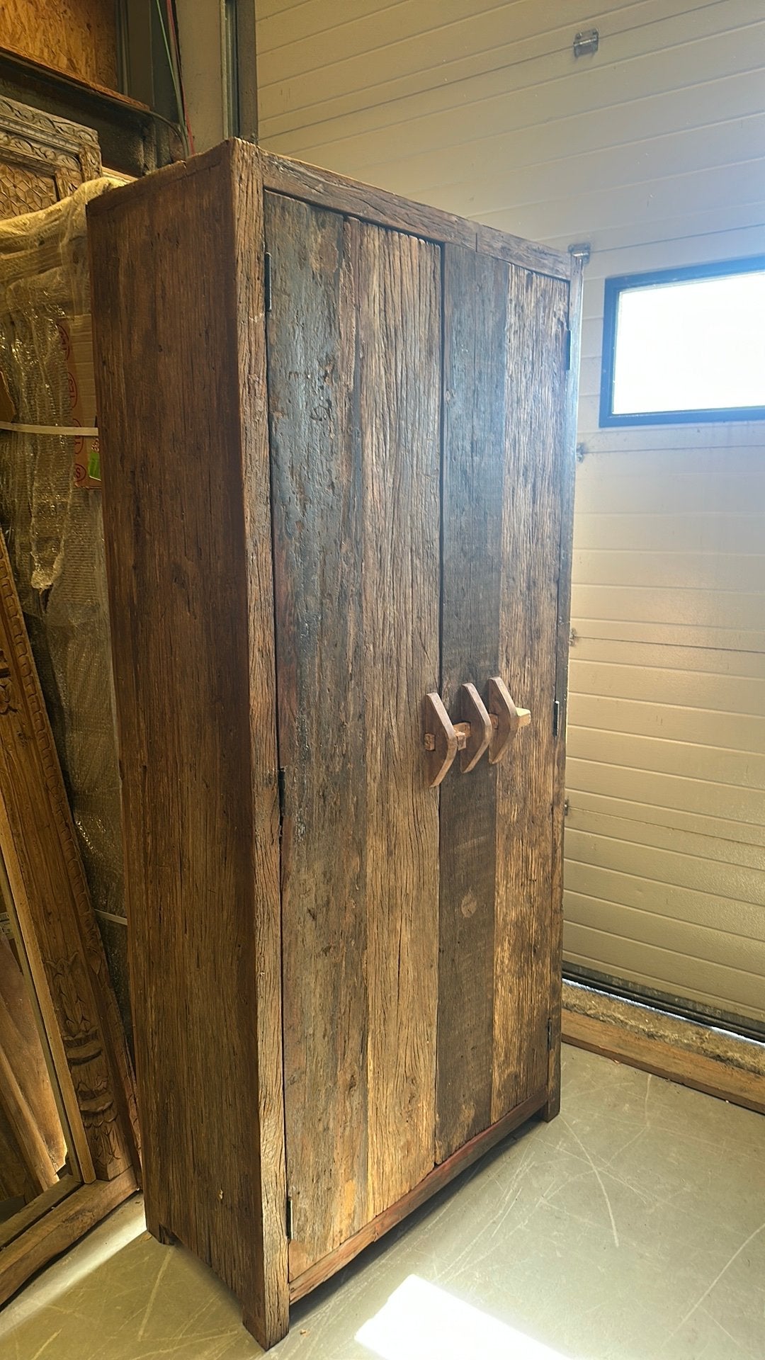 Stoere robuuste kast 90x195 cm, Ophalen