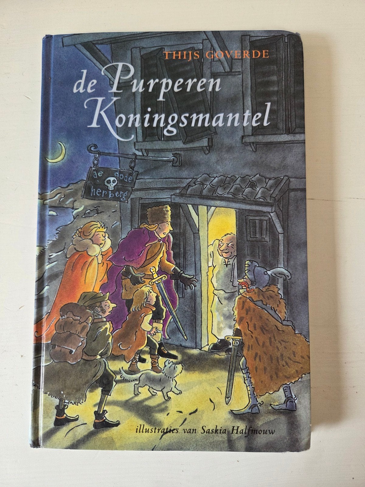 De Purperen Koningsmantel - Thijs Goverde (kinderboek), Ophalen of Verzenden, Gelezen, Thijs Goverde