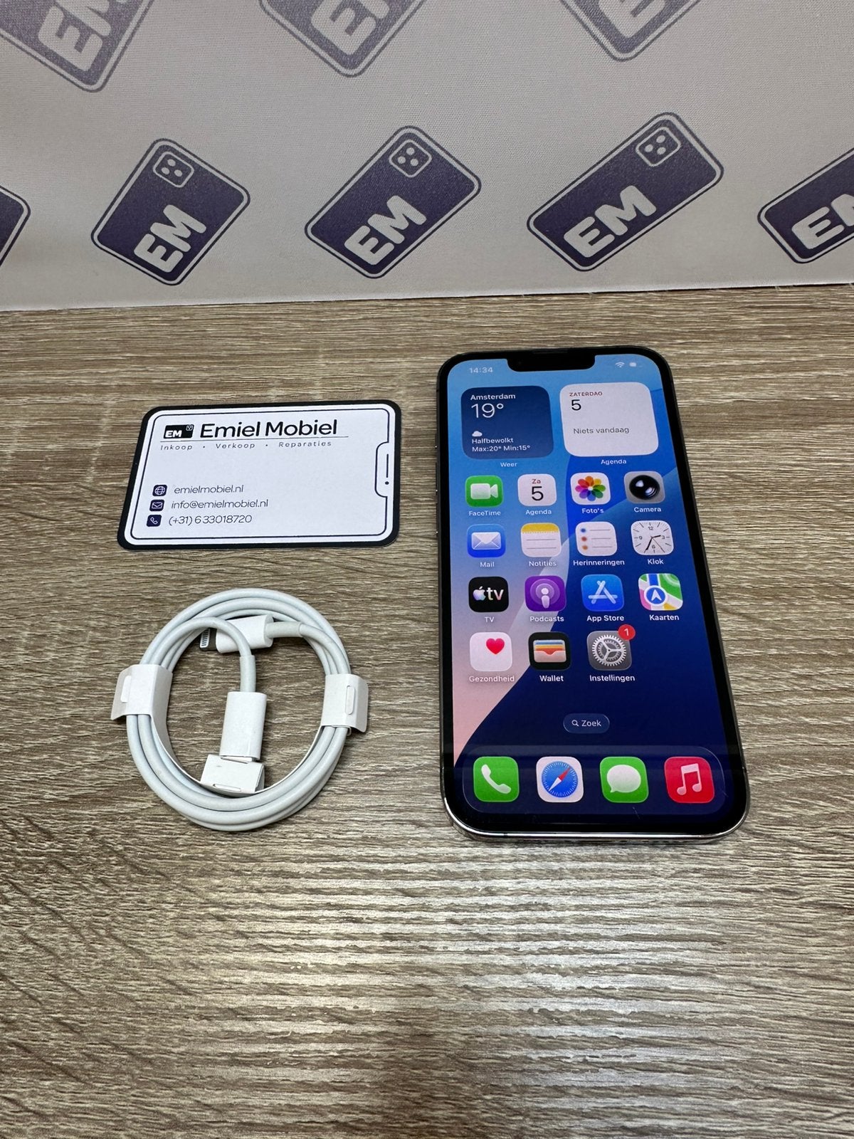 iPhone 13 Pro - 128GB / batterij 100% / garantie, 128 GB, Ophalen of Verzenden, Zo goed als nieuw, IPhone 13 Pro