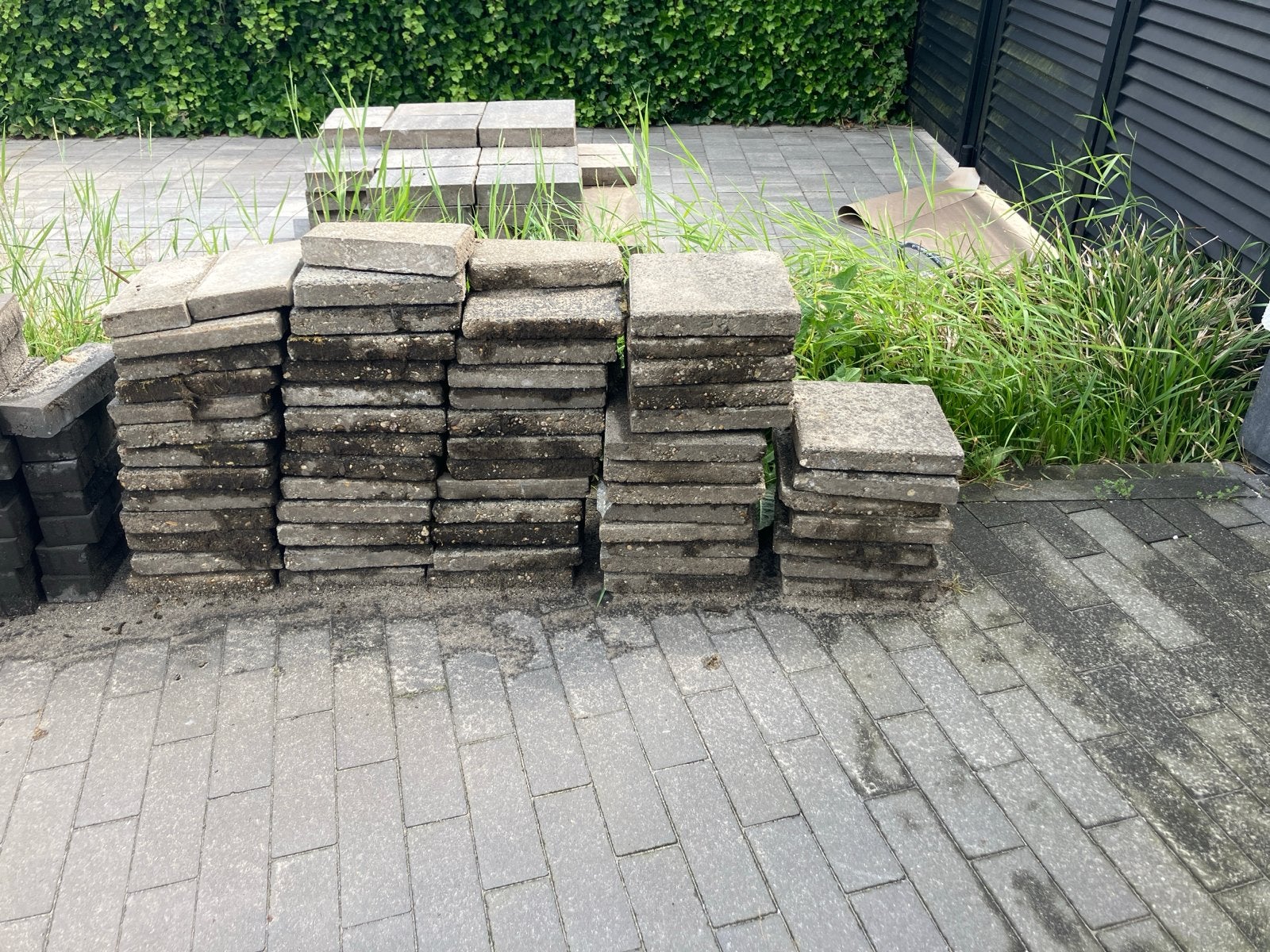 Gebruikte tegels 30x30 cm, Ophalen, Overige materialen, Gebruikt, 5 tot 10 m²