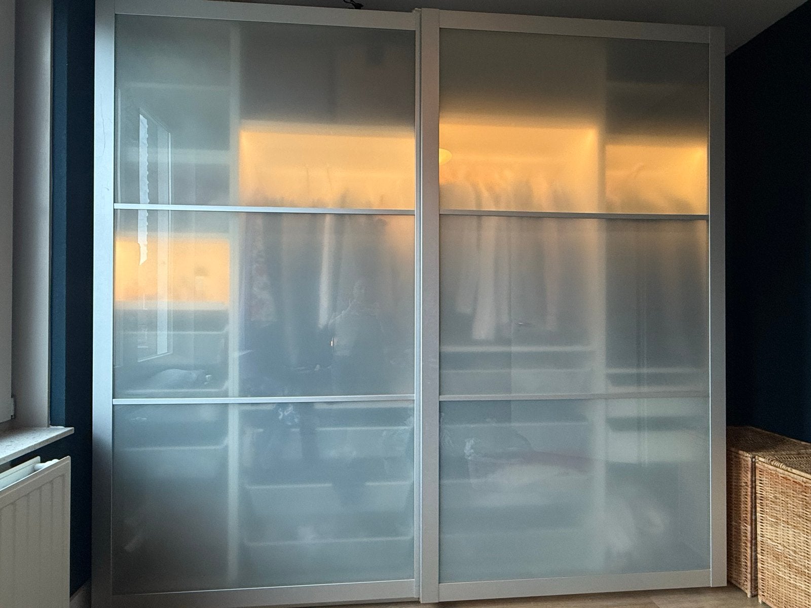 IKEA PAX Kledingkast schuifdeuren, Ophalen, Met plank(en), Gebruikt, 200 cm of meer