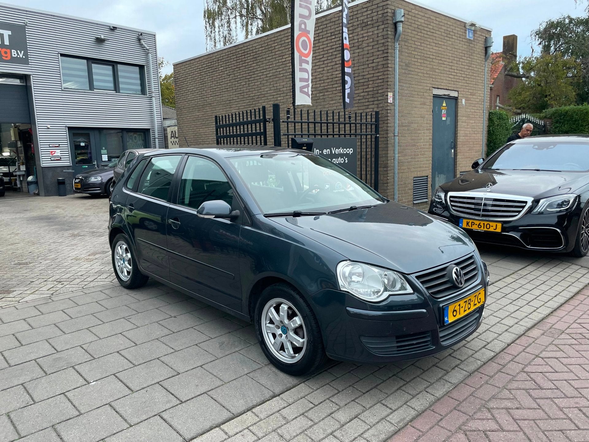 Volkswagen Polo 1.4-16V Optive 3e Eigenaar! Airco NAP APK, Auto's, Voorwielaandrijving, 4 cilinders, Blauw, Bedrijf
